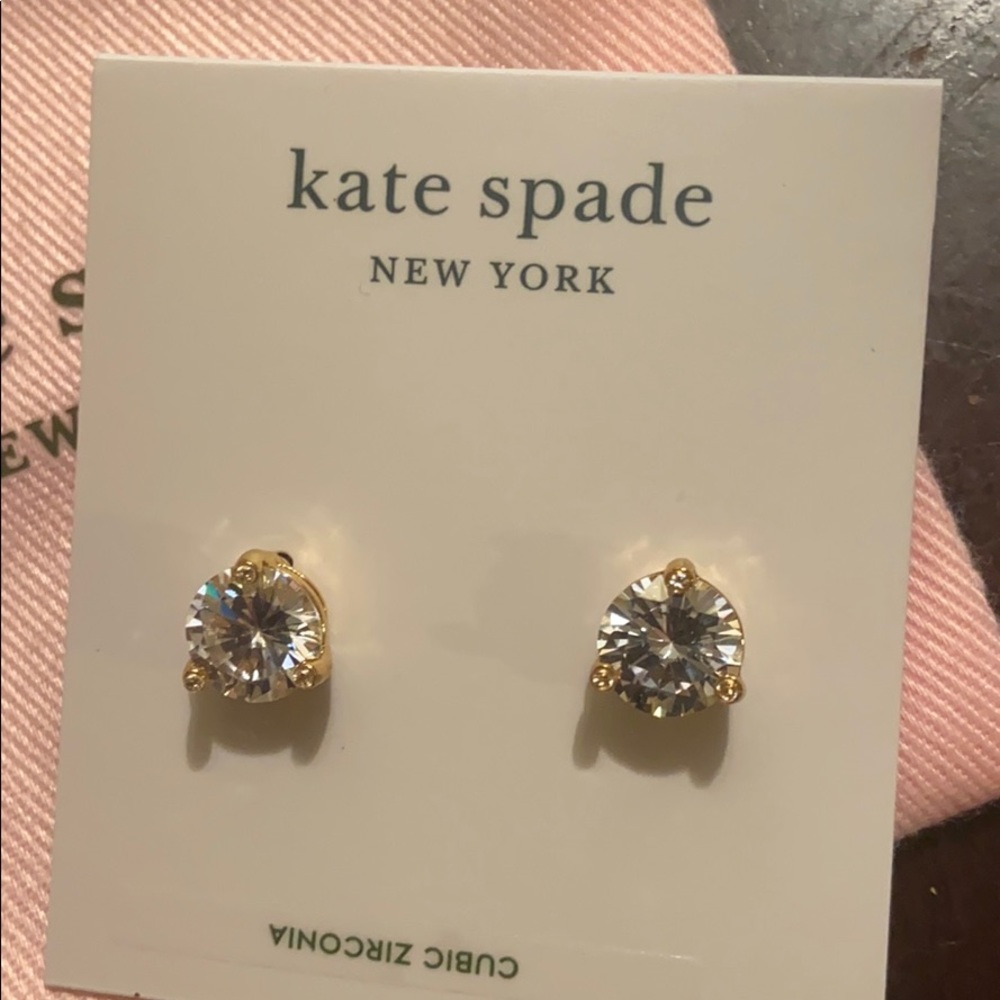 For Customer NWT authentic KS Zircon Studs